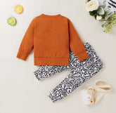 OVER THE RAINBOW LEOPARD PRINT SET.